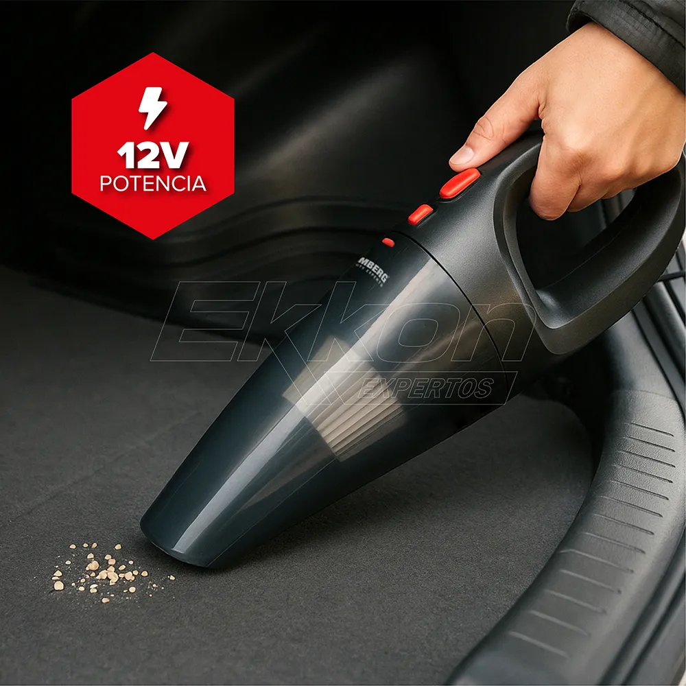 Aspiradora Portátil Kommberg 4000pa para Auto KB-VC12 - Image 2