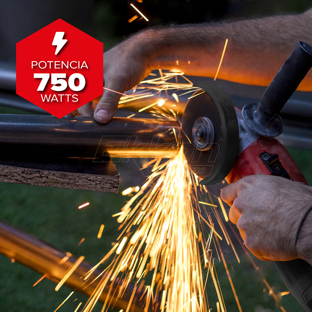 AMOLADORA ANGULAR KOMMBERG KB-AA750 - Image 4