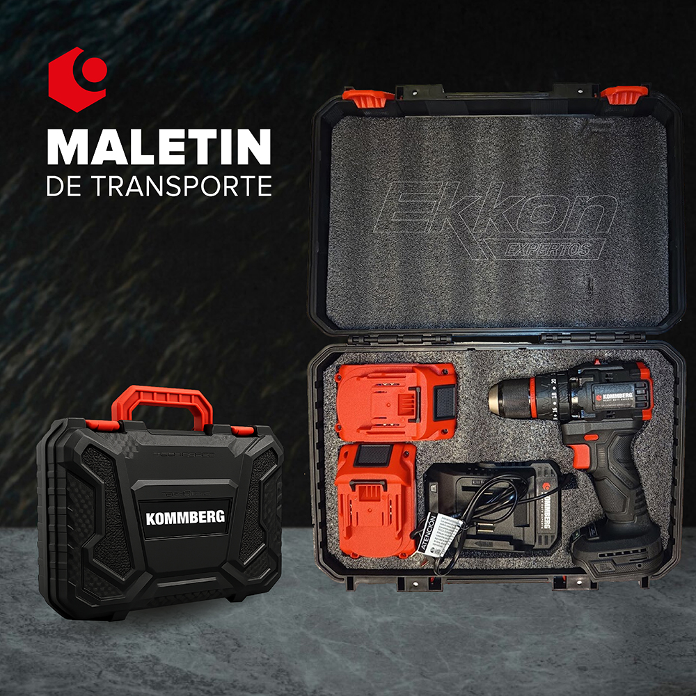 Taladro Percutor Inalámbrico Brushless Kommberg - Image 7