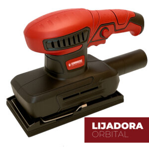 Lijadora Orbital Kommberg 250w 11500rpm con Lija Grano 80 KB-LO250